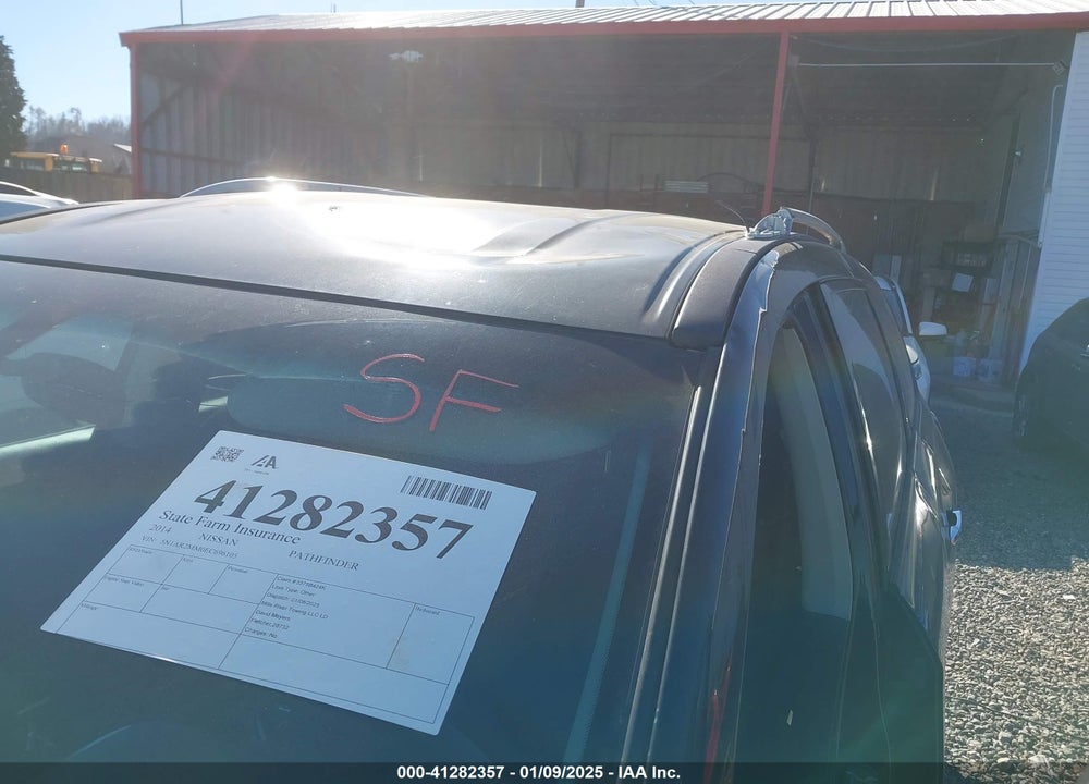2014 NISSAN PATHFINDER PLATINUM/S/SL/SV VIN: 5N1AR2MM0EC696105