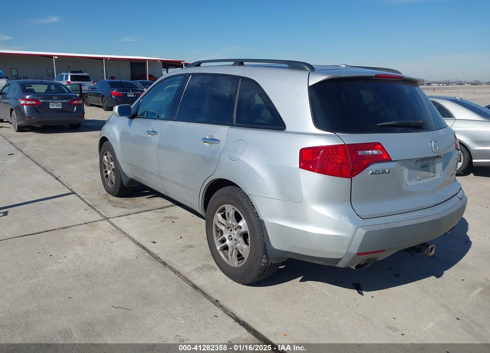 2007 ACURA MDX TECHNOLOGY PACKAGE VIN: 2HNYD28497H534804