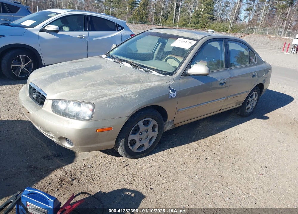 2003 HYUNDAI ELANTRA GLS/GT VIN: KMHDN45D43U595515