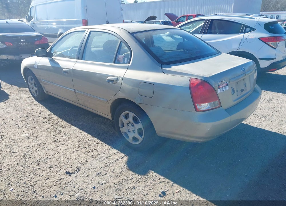 2003 HYUNDAI ELANTRA GLS/GT VIN: KMHDN45D43U595515