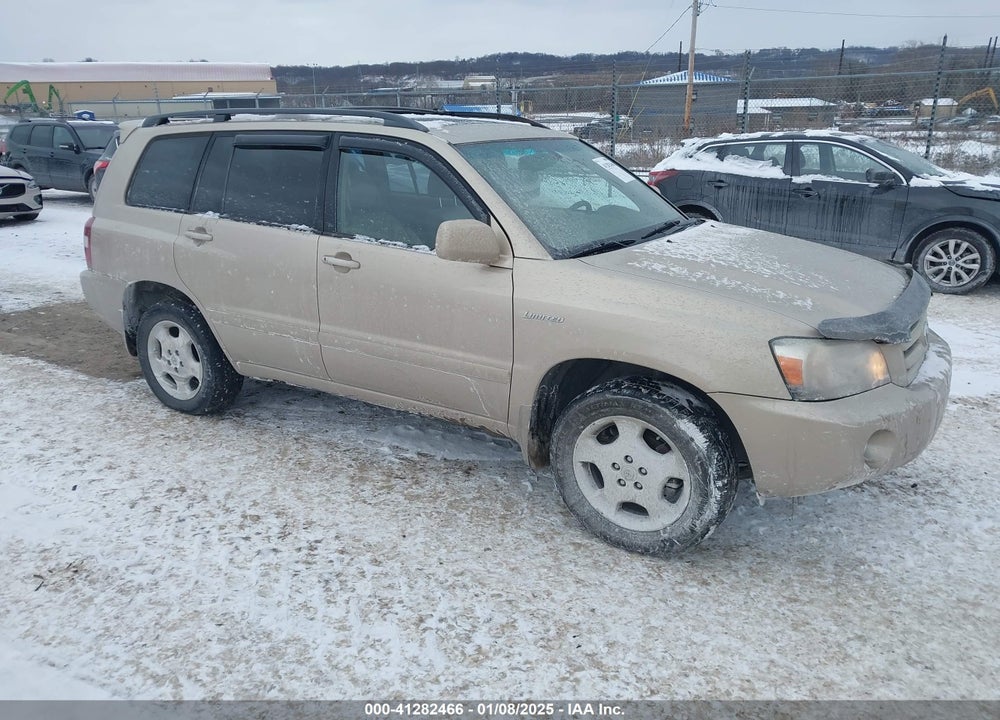 2005 TOYOTA HIGHLANDER LIMITED V6 VIN: JTEEP21A650118626