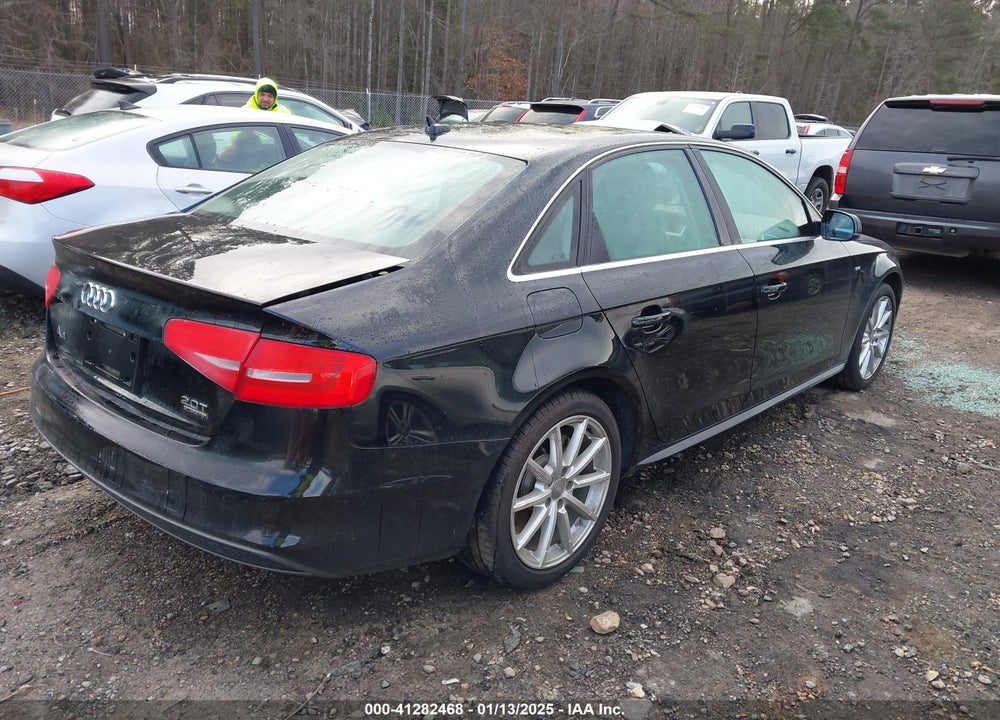 2016 AUDI A4 VIN: WAUBFAFL0GN009001