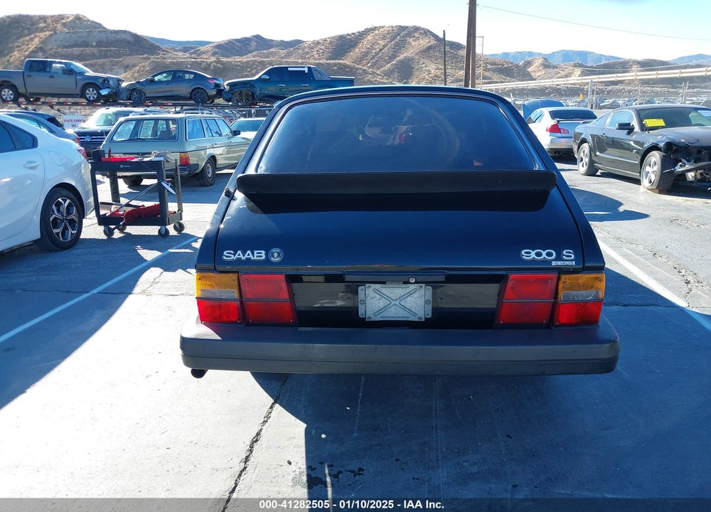 1986 SAAB 900 S VIN: YS3AC35D3G7027132