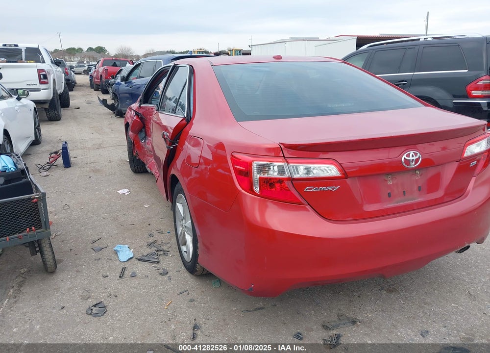 2012 TOYOTA CAMRY SE VIN: 4T1BF1FK7CU523580