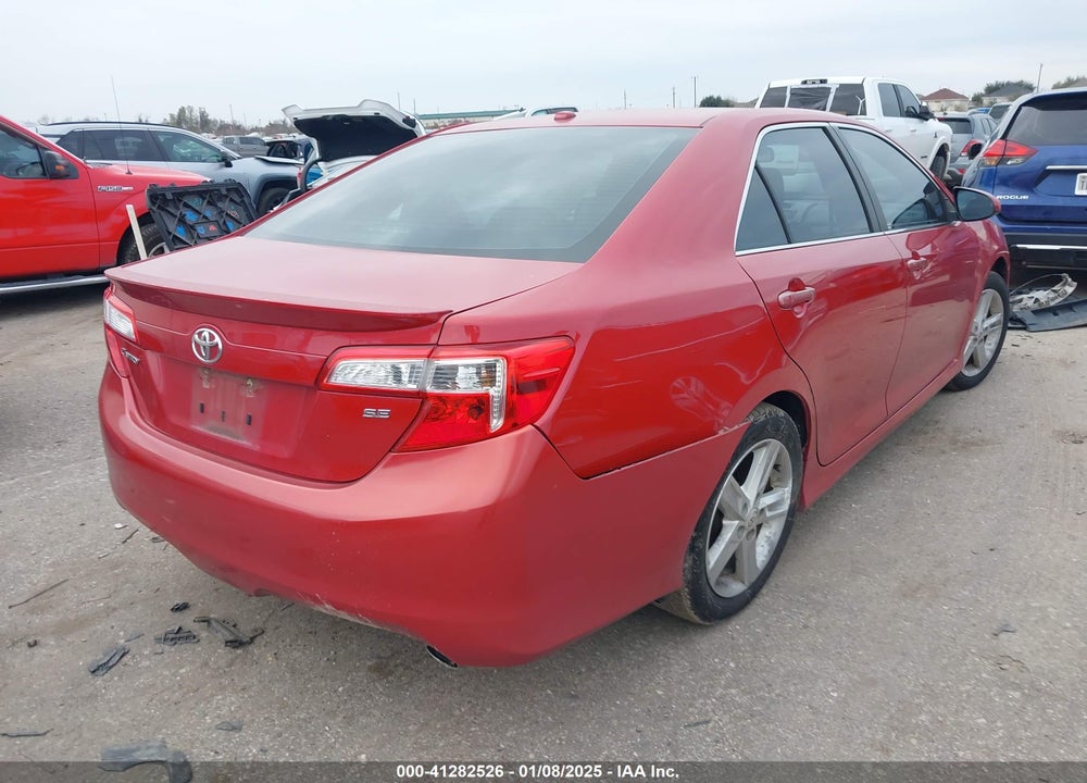 2012 TOYOTA CAMRY SE VIN: 4T1BF1FK7CU523580