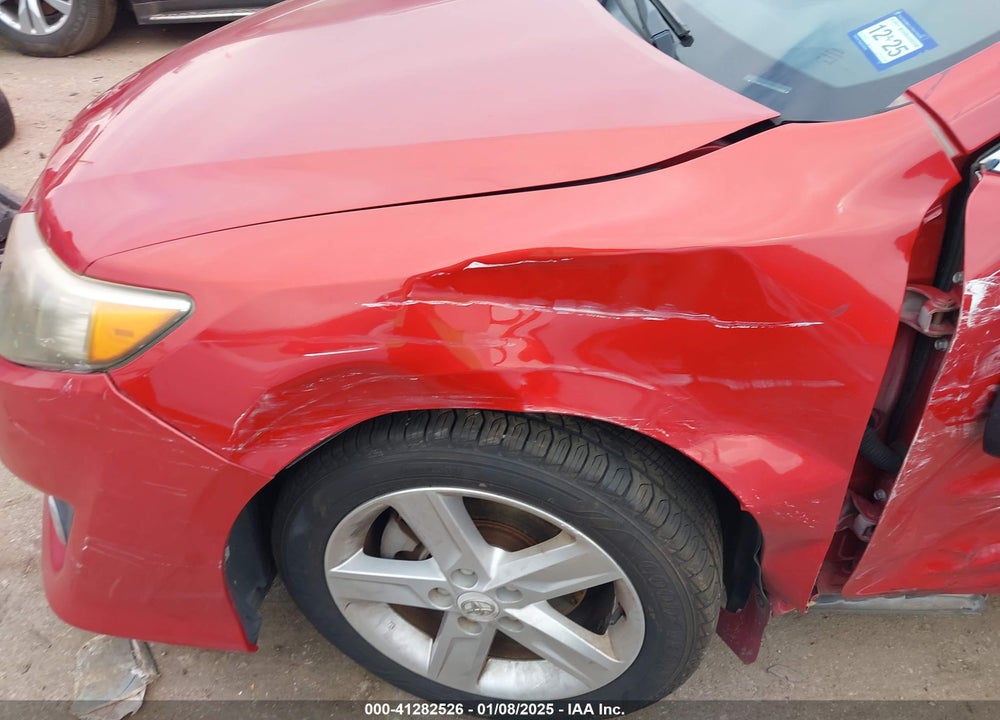 2012 TOYOTA CAMRY SE VIN: 4T1BF1FK7CU523580