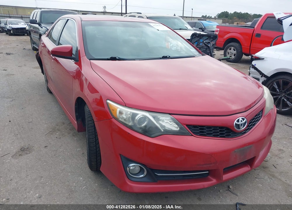 2012 TOYOTA CAMRY SE VIN: 4T1BF1FK7CU523580