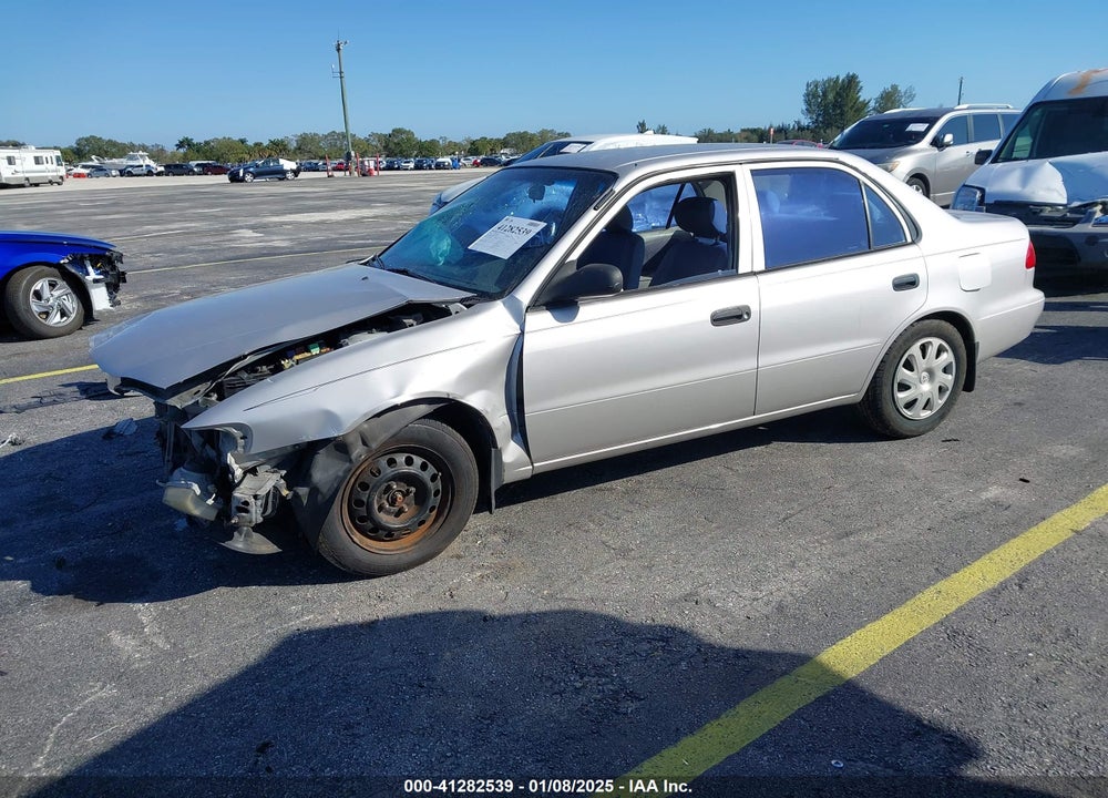 2000 TOYOTA COROLLA VE VIN: 1NXBR12EXYZ320391