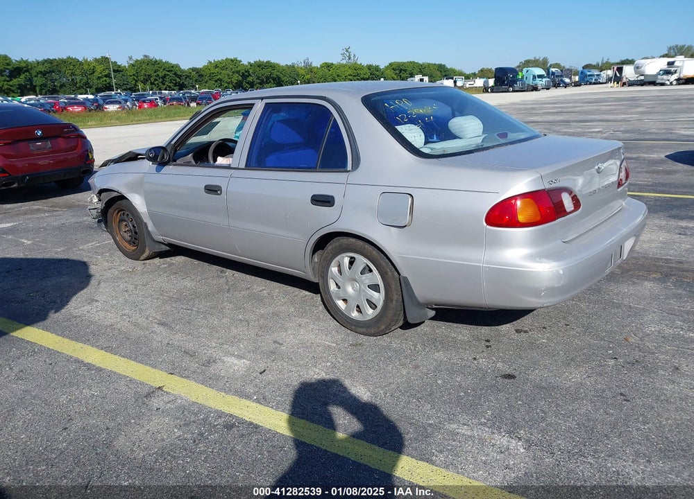 2000 TOYOTA COROLLA VE VIN: 1NXBR12EXYZ320391