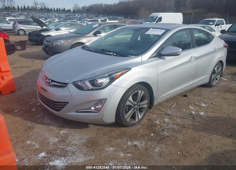 2015 HYUNDAI ELANTRA SPORT VIN: KMHDH4AH4FU342635