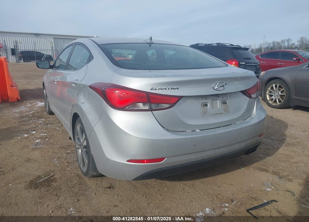 2015 HYUNDAI ELANTRA SPORT VIN: KMHDH4AH4FU342635