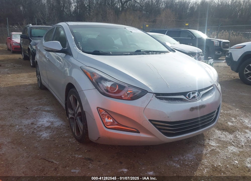 2015 HYUNDAI ELANTRA SPORT VIN: KMHDH4AH4FU342635
