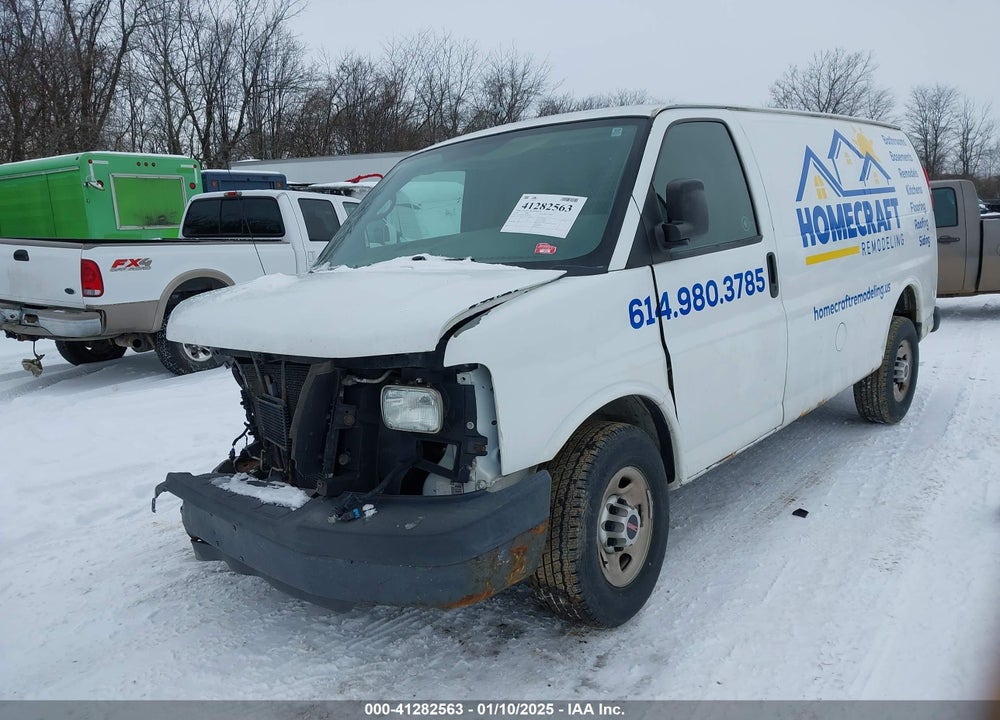 2010 GMC SAVANA 3500 WORK VAN VIN: 1GT2GTAGXA1129439