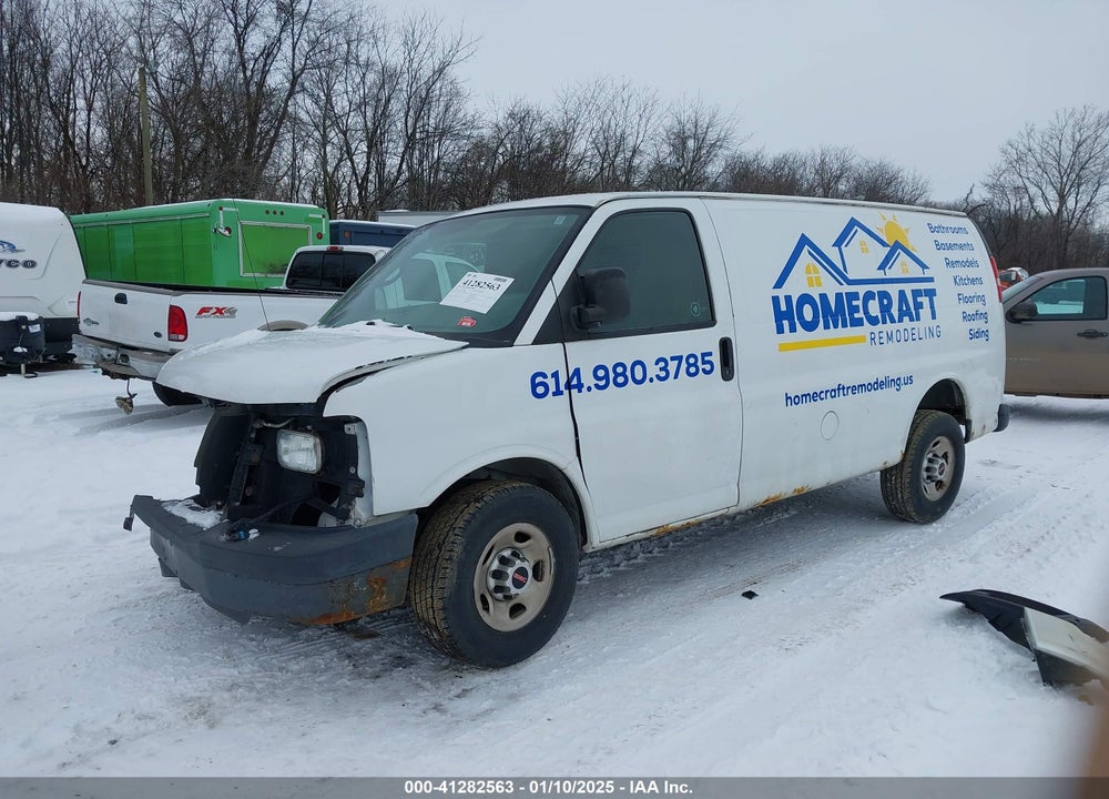 2010 GMC SAVANA 3500 WORK VAN VIN: 1GT2GTAGXA1129439