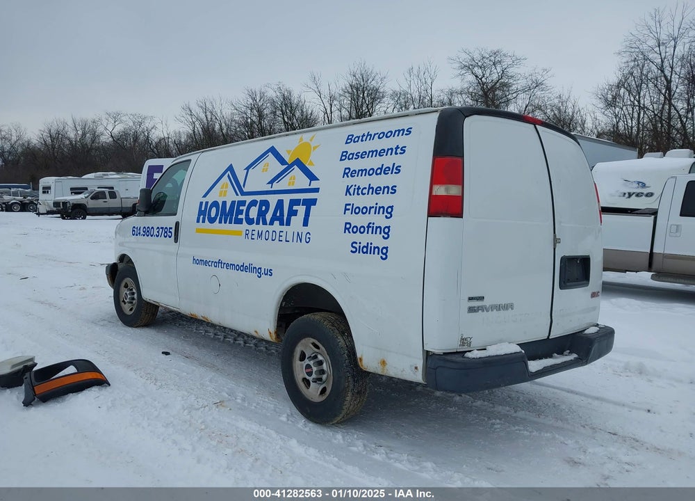 2010 GMC SAVANA 3500 WORK VAN VIN: 1GT2GTAGXA1129439