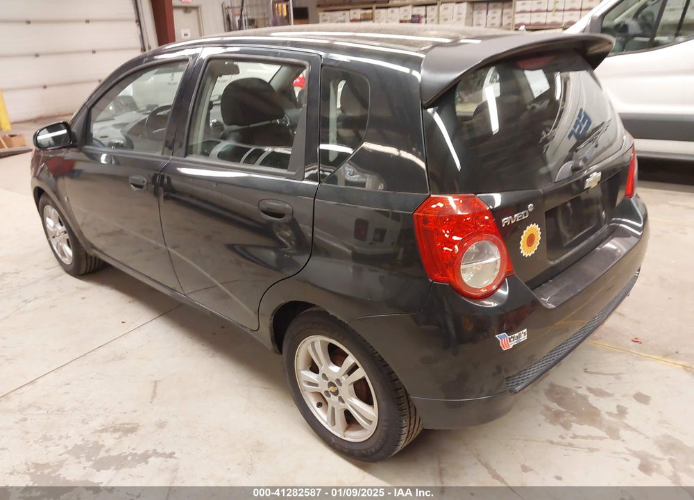 2009 CHEVROLET AVEO LT VIN: KL1TG66E49B357737
