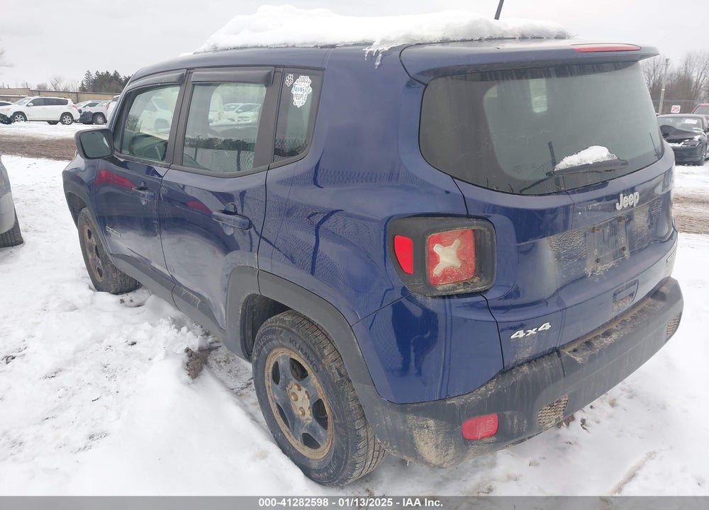 2018 JEEP RENEGADE SPORT 4X4 VIN: ZACCJBAB5JPJ21945