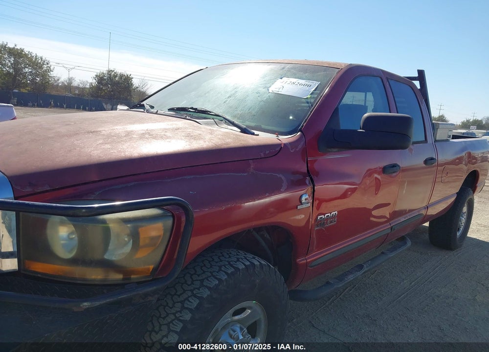 2007 DODGE RAM 3500 SLT/TRX4 OFF ROAD/SPORT VIN: 3D7MX38A17G780615