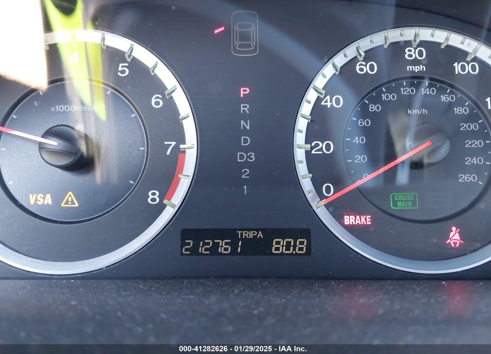 2009 HONDA ACCORD 2.4 EX VIN: 1HGCP26779A099014