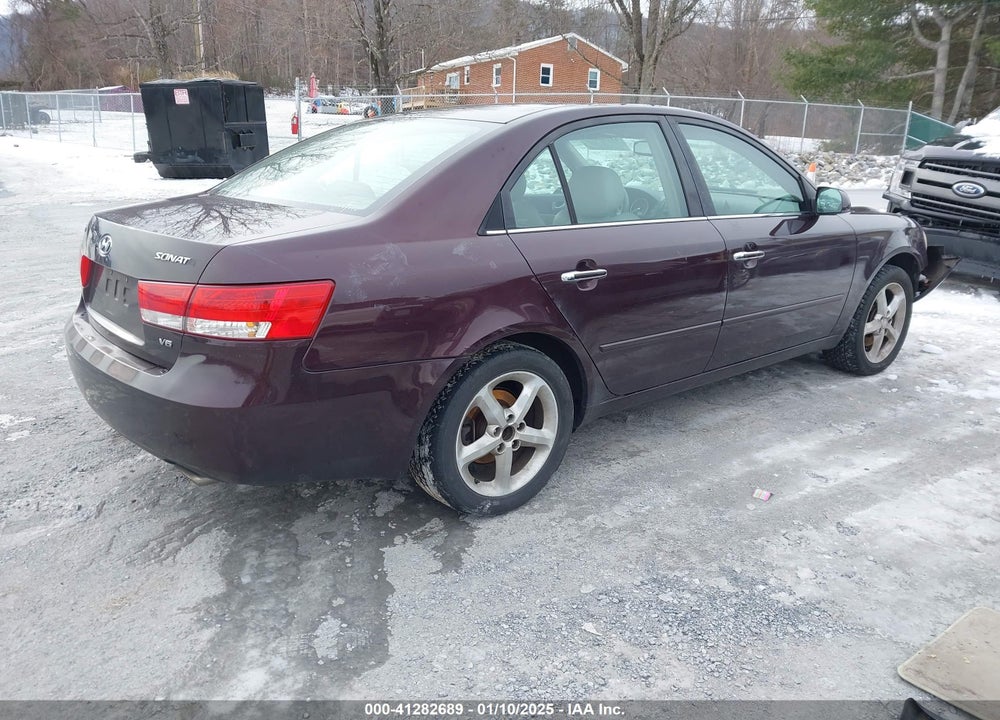 2006 HYUNDAI SONATA VIN: 5NPEU46F36H031641