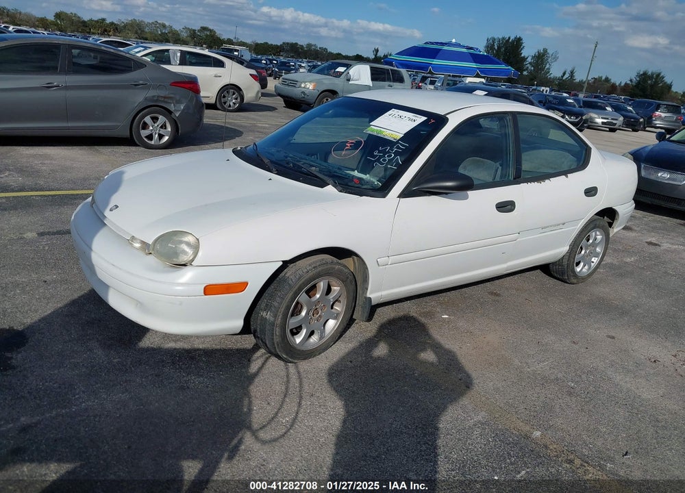 1999 DODGE NEON HIGHLINE VIN: 3B3ES47CXXT200471