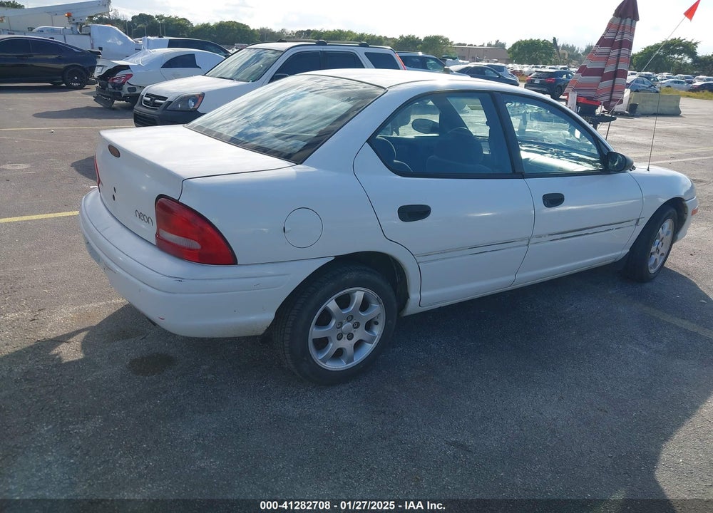 1999 DODGE NEON HIGHLINE VIN: 3B3ES47CXXT200471
