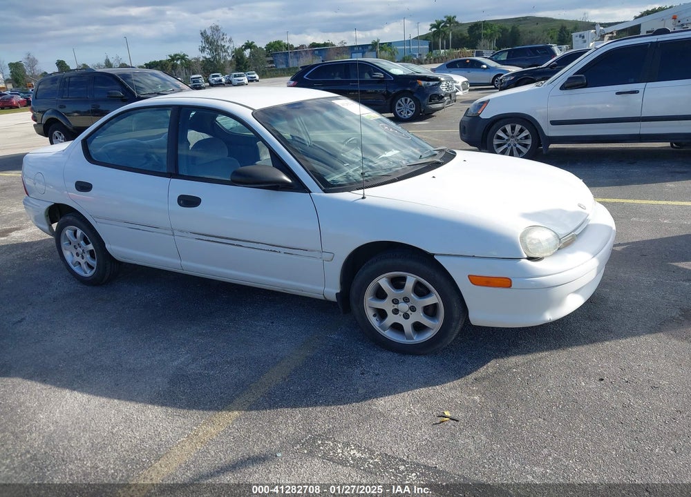 1999 DODGE NEON HIGHLINE VIN: 3B3ES47CXXT200471
