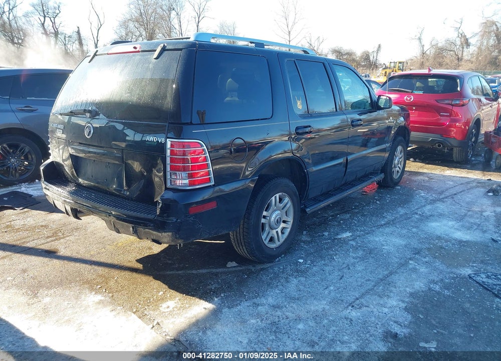 2004 MERCURY MOUNTAINEER VIN: 4M2DU86WX4UJ06965