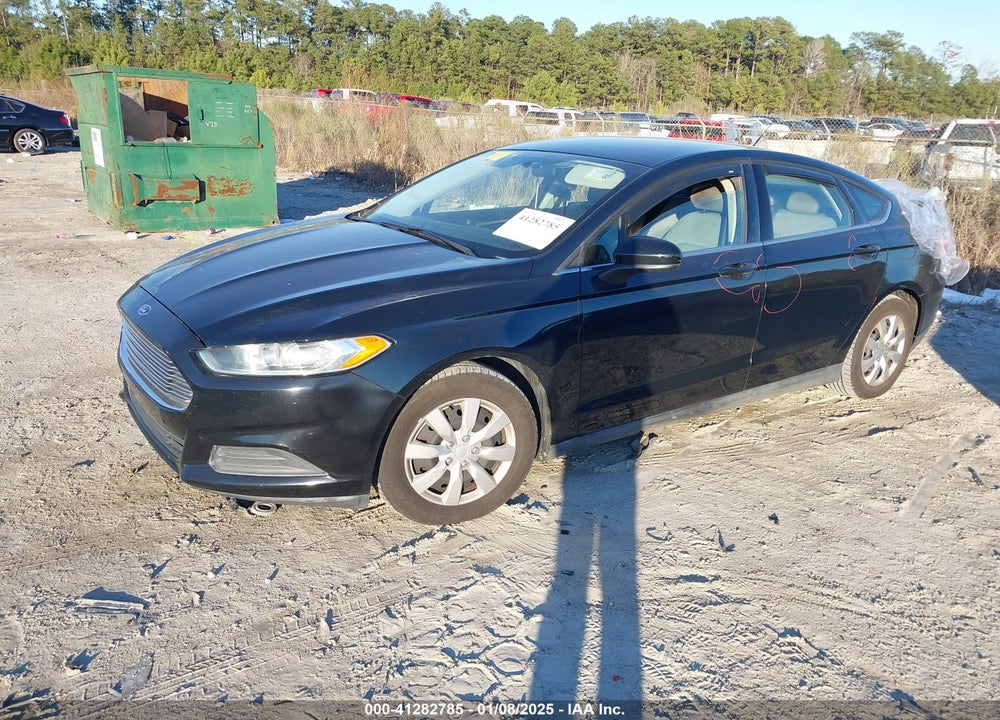 2014 FORD FUSION S VIN: 3FA6P0G76ER335091