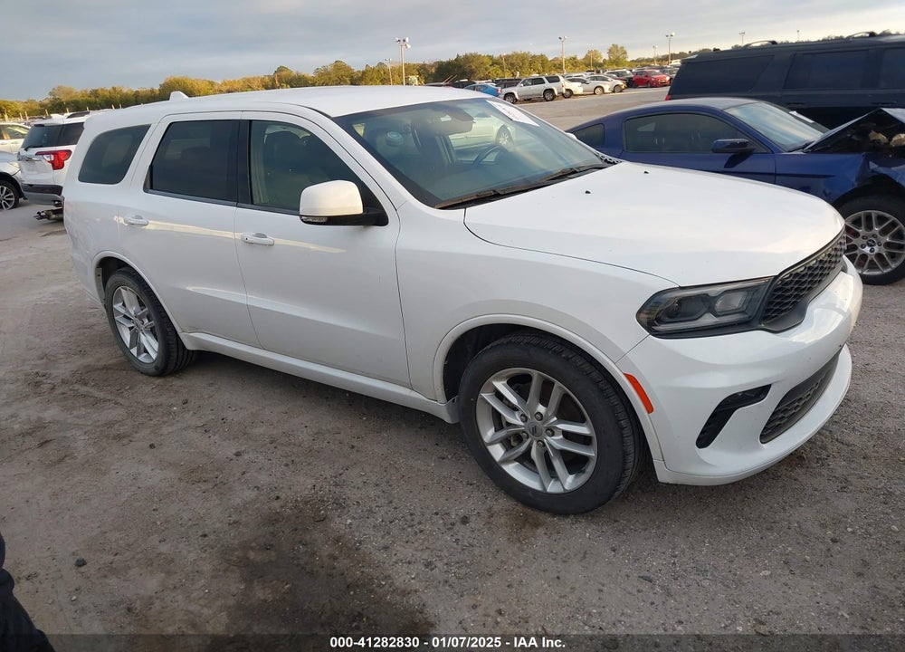 2021 DODGE DURANGO GT PLUS RWD VIN: 1C4RDHDG8MC608077