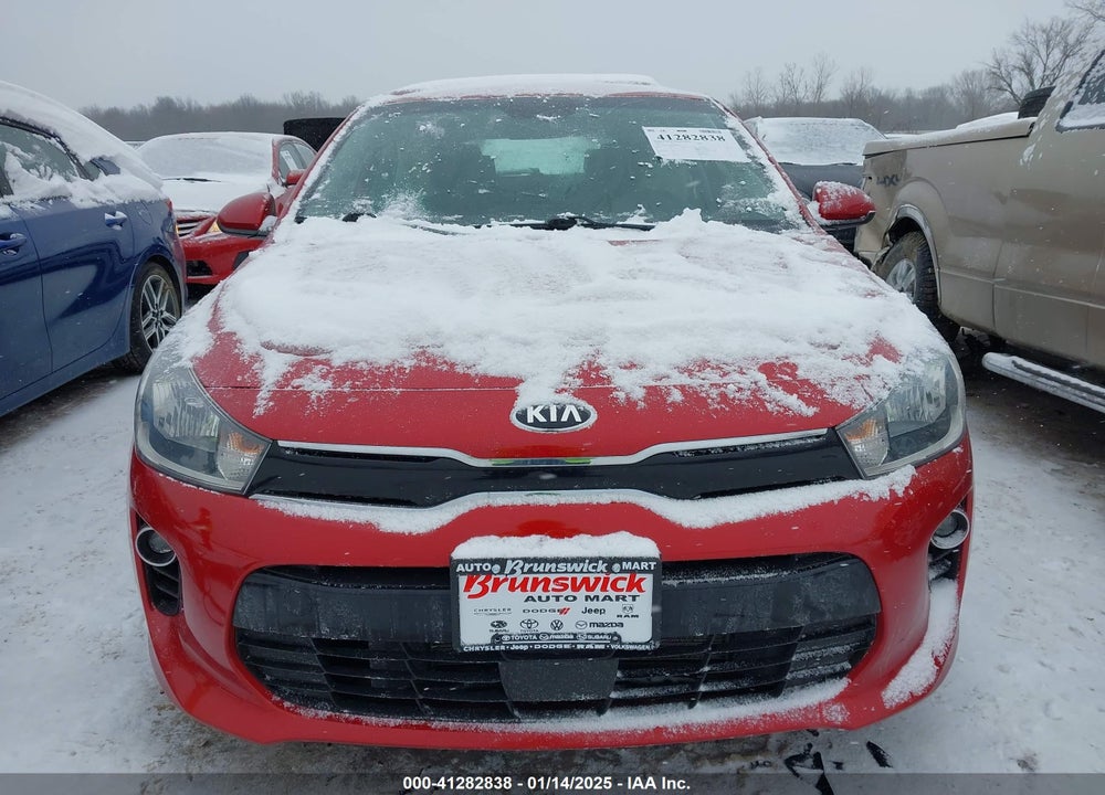 2018 KIA RIO EX VIN: 3KPA35ABXJE088511