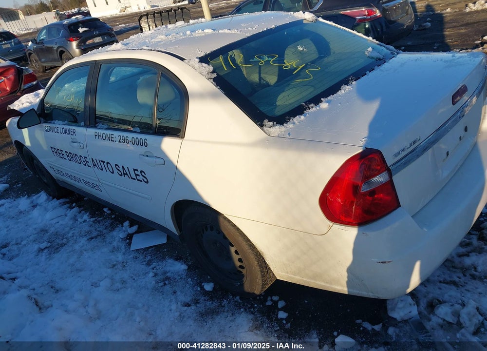 2006 CHEVROLET MALIBU VIN: 1G1ZS51826F177540