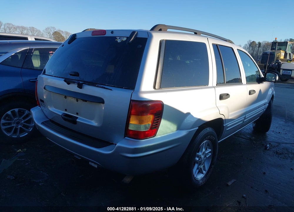 2004 JEEP GRAND CHEROKEE LAREDO VIN: 1J4GW48S84C326105
