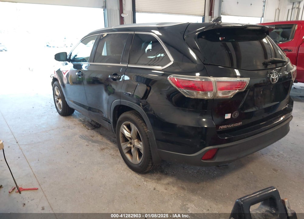 2015 TOYOTA HIGHLANDER LIMITED PLATINUM V6 VIN: 5TDDKRFH2FS190497