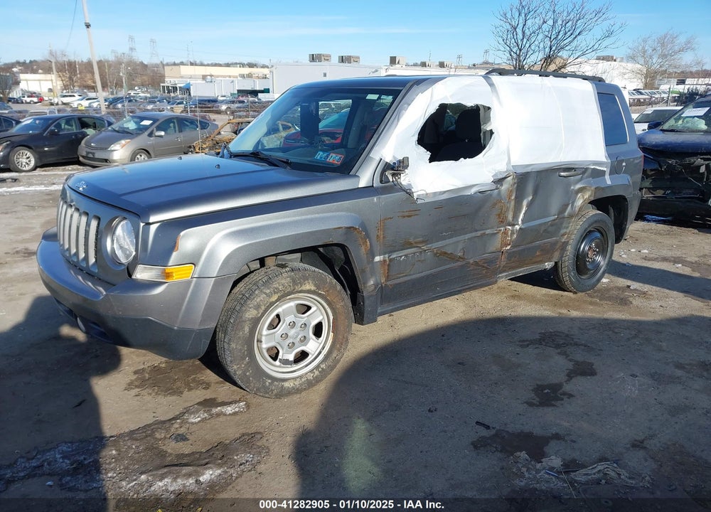 2014 JEEP PATRIOT SPORT VIN: 1C4NJPBA9ED524376