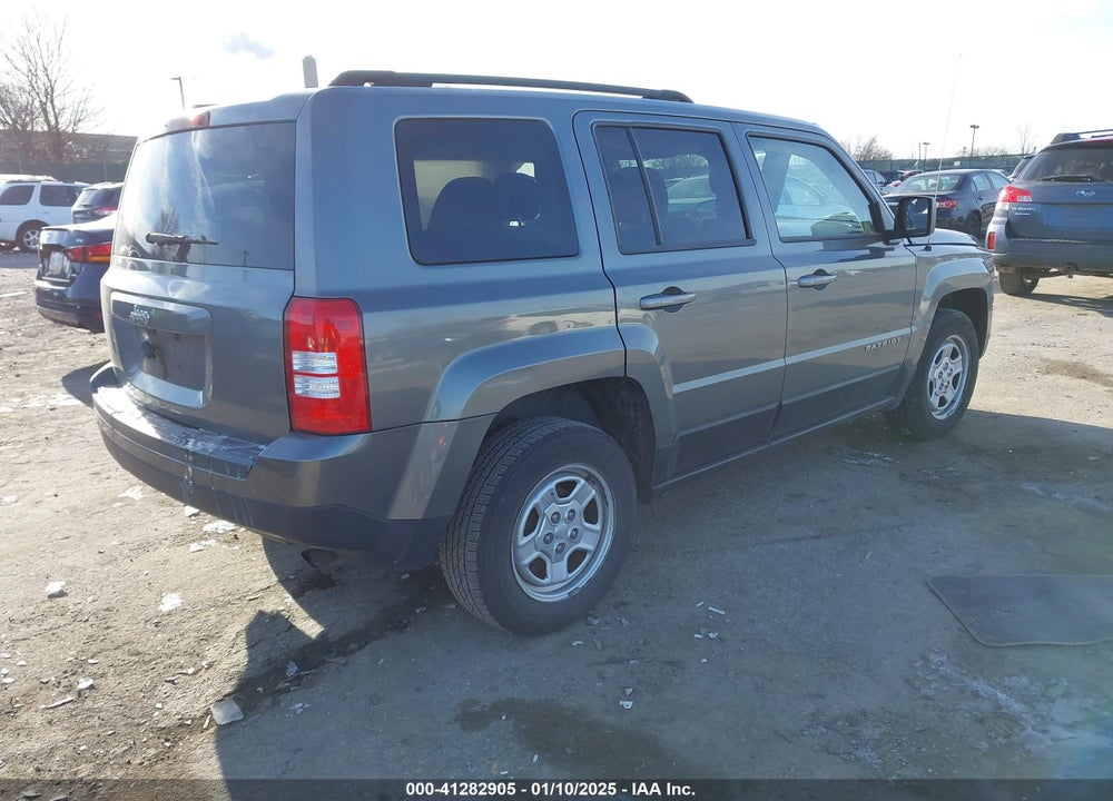 2014 JEEP PATRIOT SPORT VIN: 1C4NJPBA9ED524376