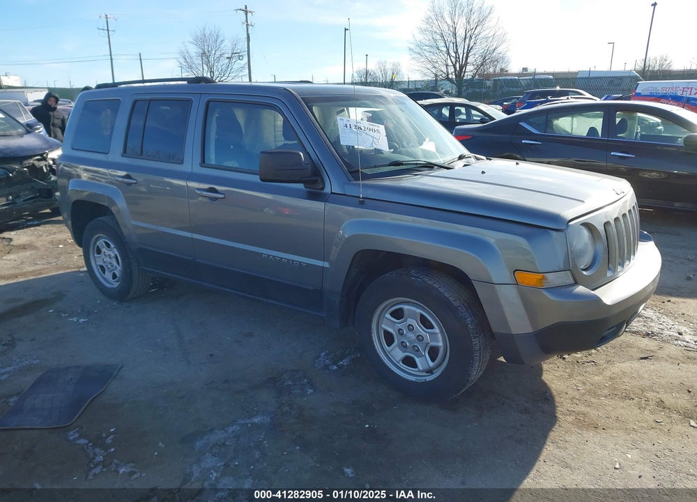 2014 JEEP PATRIOT SPORT VIN: 1C4NJPBA9ED524376
