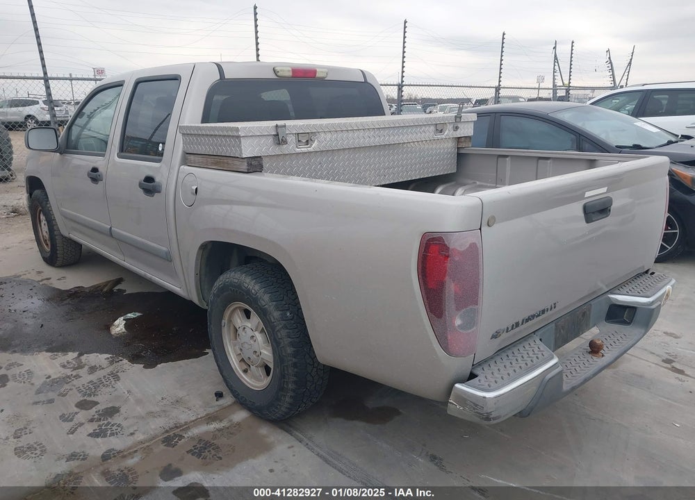 2007 CHEVROLET COLORADO LT VIN: 1GCCS13E078207486