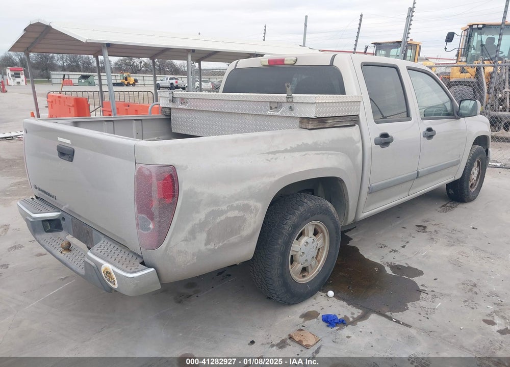 2007 CHEVROLET COLORADO LT VIN: 1GCCS13E078207486