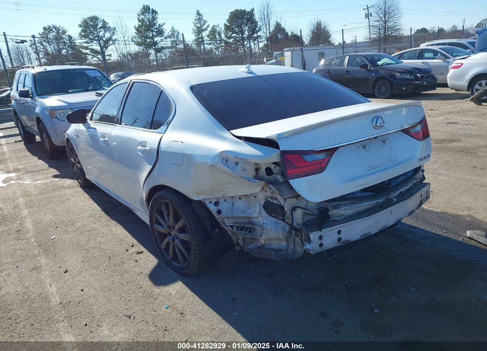 2013 LEXUS GS VIN: JTHBE1BL9D5013652