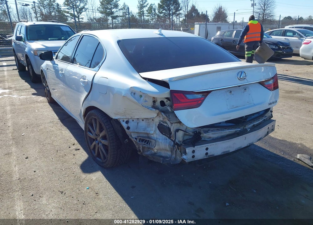 2013 LEXUS GS VIN: JTHBE1BL9D5013652