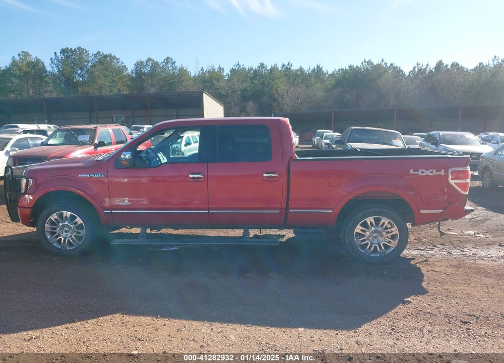 2012 FORD F-150 PLATINUM VIN: 1FTFW1ET6CFA41980