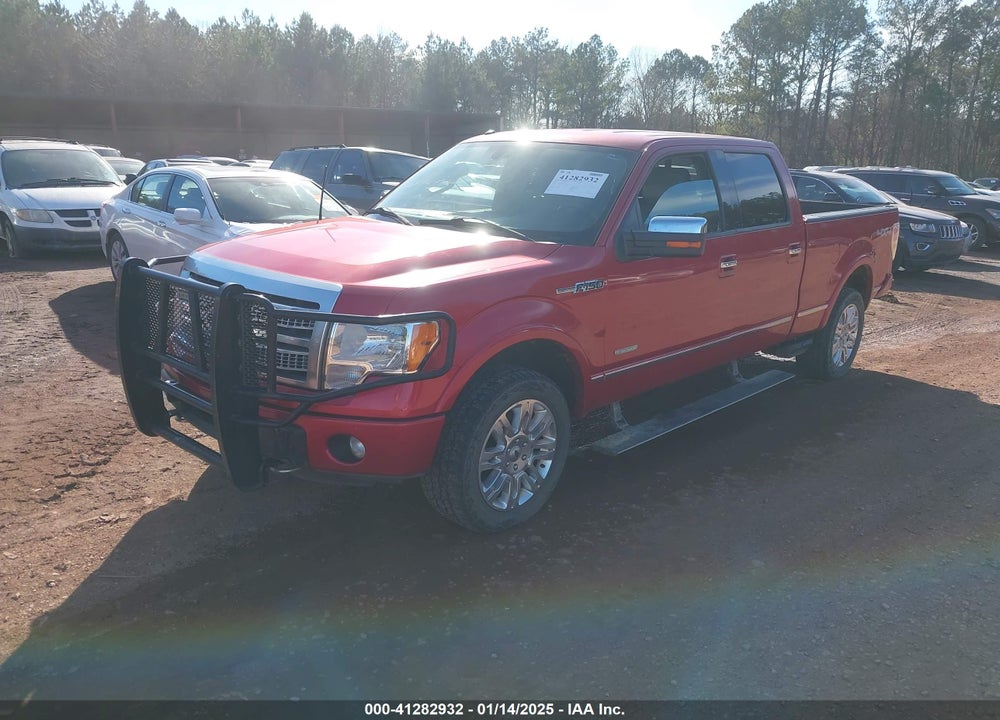2012 FORD F-150 PLATINUM VIN: 1FTFW1ET6CFA41980