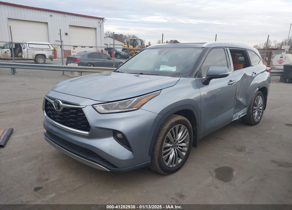 2021 TOYOTA HIGHLANDER PLATINUM VIN: 5TDFZRBH7MS123403