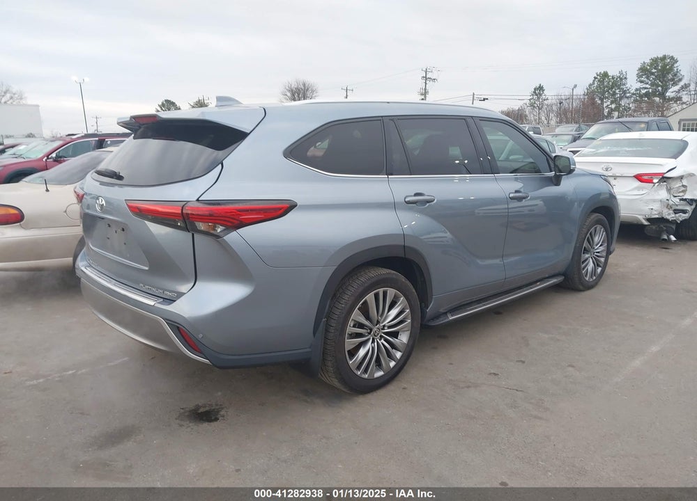 2021 TOYOTA HIGHLANDER PLATINUM VIN: 5TDFZRBH7MS123403