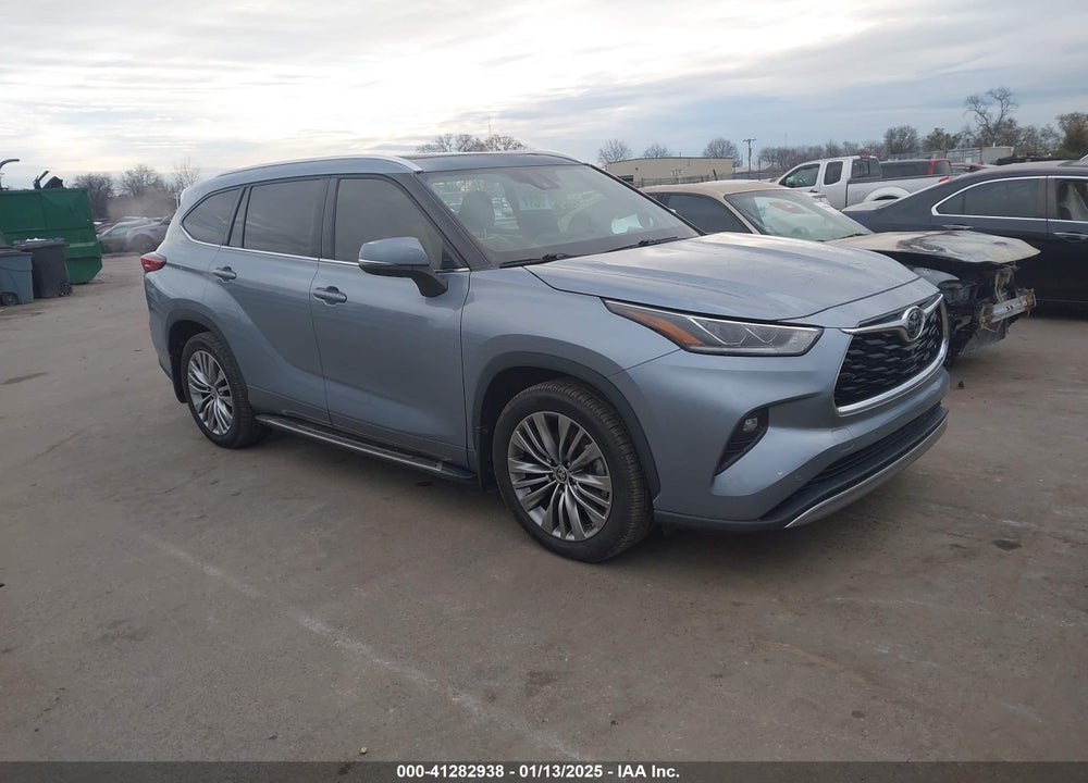 2021 TOYOTA HIGHLANDER PLATINUM VIN: 5TDFZRBH7MS123403