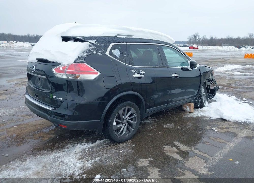 2016 NISSAN ROGUE SL VIN: KNMAT2MV1GP729834