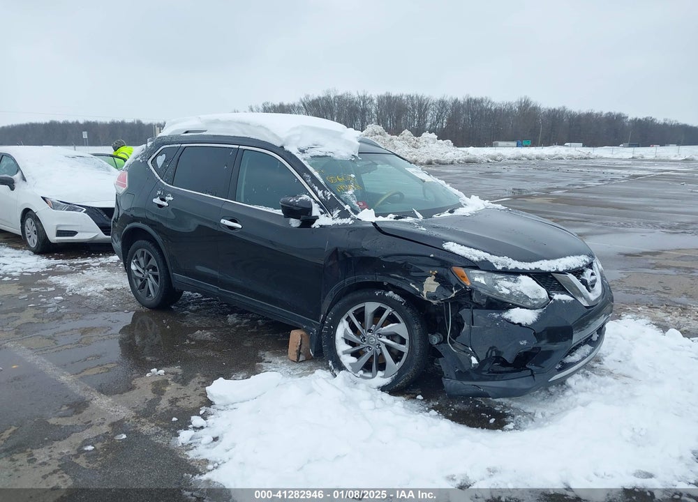2016 NISSAN ROGUE SL VIN: KNMAT2MV1GP729834