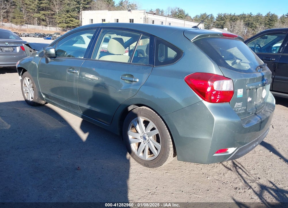 2016 SUBARU IMPREZA VIN: JF1GPAB68GH337695