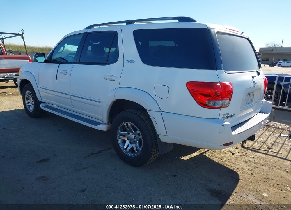 2005 TOYOTA SEQUOIA SR5 V8 VIN: 5TDZT34A05S262866